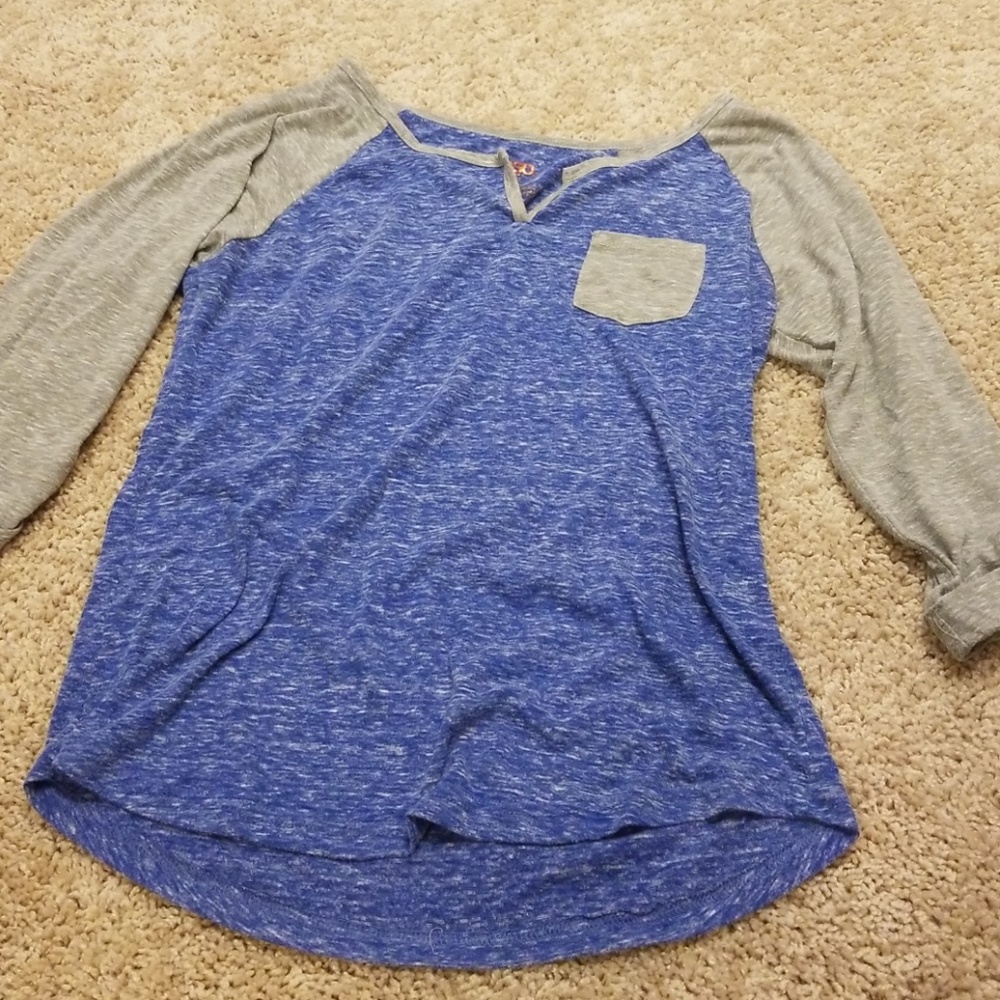 3/4 sleeve Jersey sleeve bongo shirt
